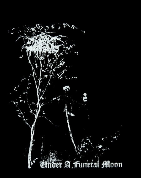 Darkthrone Under A Funeral Moon 101311 1 - Small Printed Patch