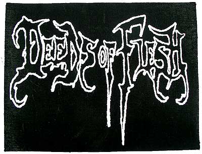 Deeds Of Flesh 10638 1 - Small Printed Patch