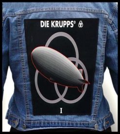 Die Krupps I - Photo Quality Printed Back Patch