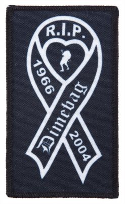 Dimebag Darrell R I P 1966 2004 148421 1 - Small Printed Patch