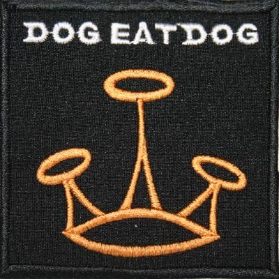 Dog Eat Dog 20967 1 - Small Printed Patch