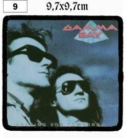 Gamma Ray Heading For Tomorrow (09) - Small Printed Patch