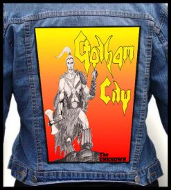Gotham City The Unknown - Photo Quality Printed Back Patch