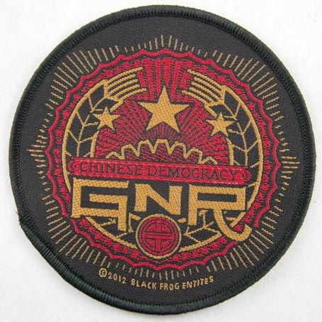 Guns N Roses Chinese Democracy 142756 1 - Small Printed Patch