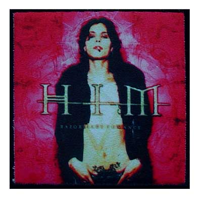 Him Razor Blade Romance - Small Printed Patch