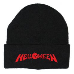 Helloween - Embroidery Warm Knit Winter Cap