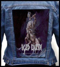 Iced Earth Night Of The Stormrider - Photo Quality Printed Back Patch