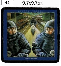 King Crimson Vroom (12) - Small Printed Patch