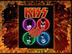 Kiss Sonic Boom 138076 1 - Small Printed Patch