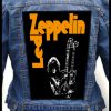 Led Zeppelin Jimmy Page - Photo Quality Printed Back Patch