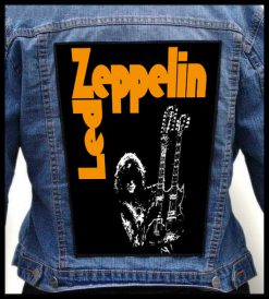 Led Zeppelin Jimmy Page - Photo Quality Printed Back Patch