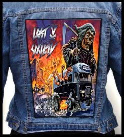 Lost Society Fast Loud Death - Photo Quality Printed Back Patch
