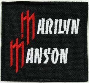 Marilyn Manson 8384 1 - Small Printed Patch