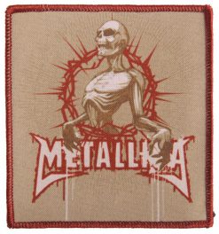 Metallica Logo Skull 147642 1 - Small Printed Patch