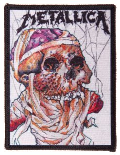 Metallica Skull 147403 1 - Small Printed Patch