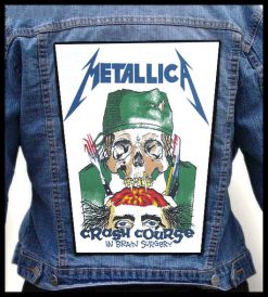 Metallica Crash Course - Photo Quality Printed Back Patch