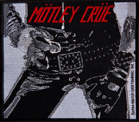 Motley Crue Too Fast For Love 117462 1 - Small Printed Patch