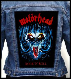 Motorhead Rock ' N' Roll - Photo Quality Printed Back Patch