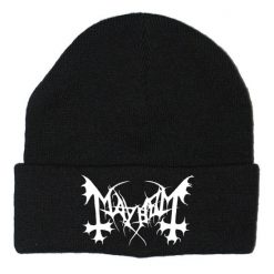 Mayhem - Embroidery Warm Knit Winter Cap