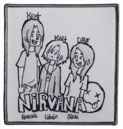 Nirvana Sketch 147784 1 - Small Printed Patch