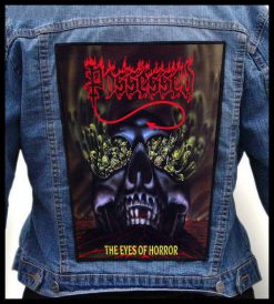 Possessed The Eyes Of Horror - Photo Quality Printed Back Patch