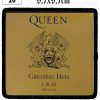 Queen Greatest Hits I & Ii (20) - Small Printed Patch