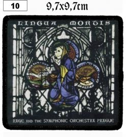 Rage Lingua Mortis (10) - Small Printed Patch