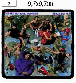 Red Hot Chilli Peppers Freaky Styley (07) - Small Printed Patch