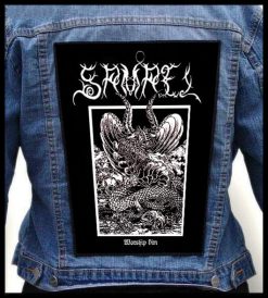 Samael Worship Him - Photo Quality Printed Back Patch