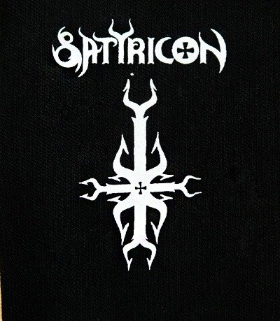 Satyricon Cross 120335 1 - Small Printed Patch