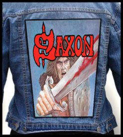 Saxon - Photo Quality Printed Back Patch