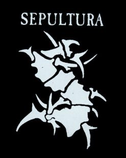 Sepultura Logo Sign S 100952 1 - Small Printed Patch