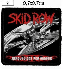 Skid Row Revolution Per Minute (02) - Small Printed Patch