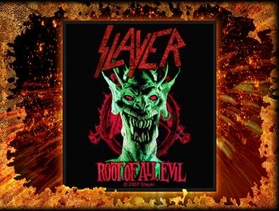 Slayer Root Of All Evil 115566 1 - Small Printed Patch