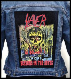 Slayer Seasons In The Abyss - Photo Quality Printed Back Patch