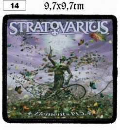 Stratovarius Elements Pt. Ii (14) - Small Printed Patch