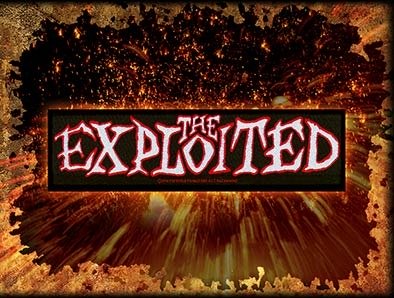 The Exploited Logo 114459 1 - Small Printed Patch