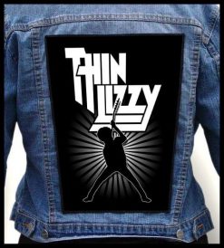 Thin Lizzy Phil Lynott - Photo Quality Printed Back Patch