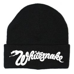 Whitesnake - Embroidery Warm Knit Winter Cap