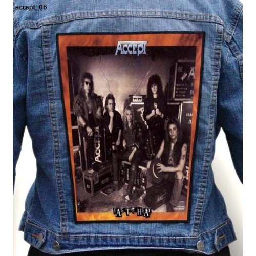 Accept 06 - Photo Quality Printed Back Patch