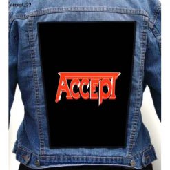 Accept 22 - Photo Quality Printed Back Patch
