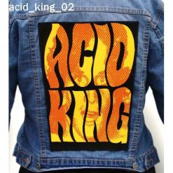 Acid King 02 - Photo Quality Printed Back Patch