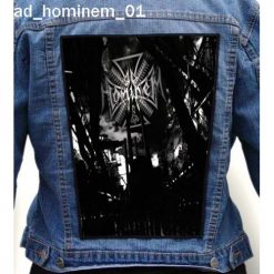 Ad Hominem 01 - Photo Quality Printed Back Patch