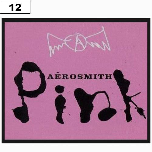 Aerosmith Pink 8762 - Small Printed Patch