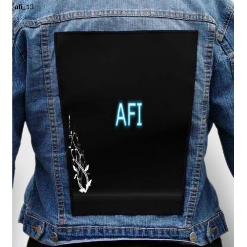 Afi 13 - Photo Quality Printed Back Patch