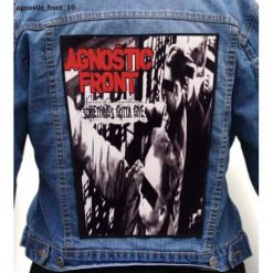 Agnostic Front 10 - Photo Quality Printed Back Patch