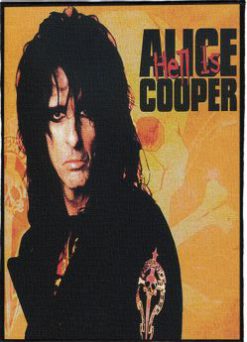 Alice Cooper Hi - Monster Size Printed Back Patch (30x41cm - 11.7x 16.1inch)