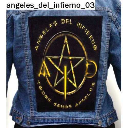 Angeles Del Infierno 03 - Photo Quality Printed Back Patch
