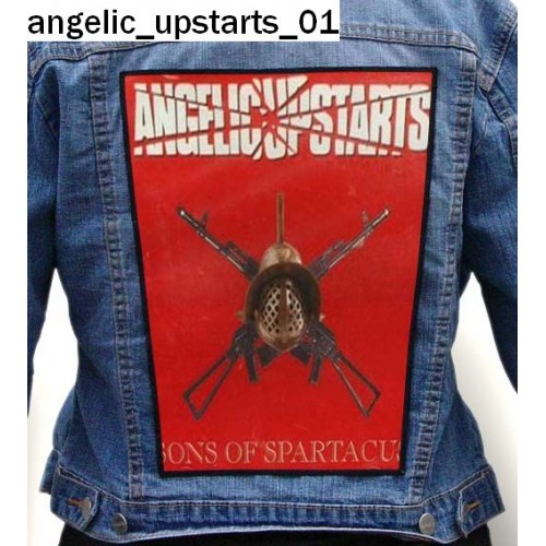 Angelic Upstarts 01 - Photo Quality Printed Back Patch