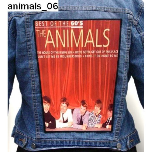 Animals 06 - Photo Quality Printed Back Patch